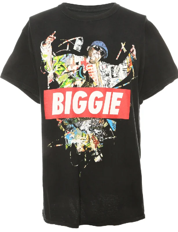 Biggie Black Band T-shirt - M