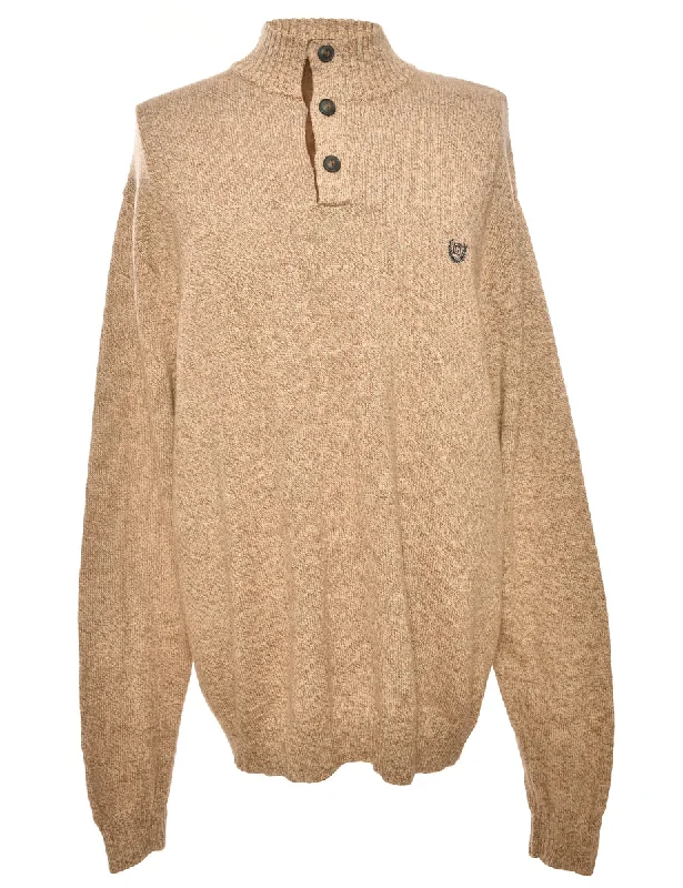 Brown Chaps Long Sleeved Jumper - XL